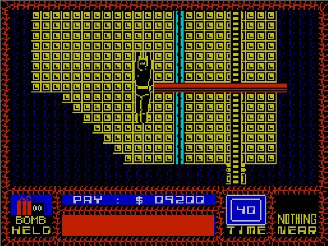 zx spectrum - трек из компьютерной игры 80-х "САБОТЁР"